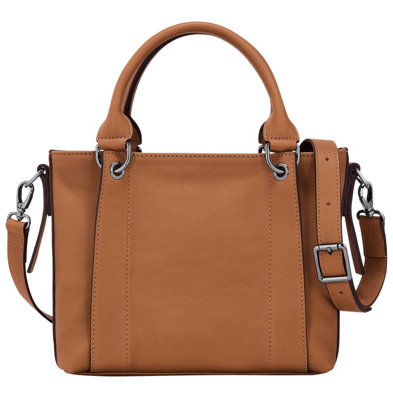 Torebka Damskie Longchamp 3D S Leather Natural | PL9119LI