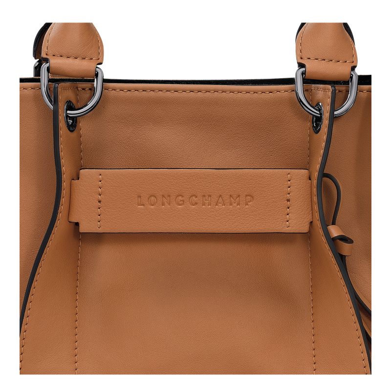 Torebka Damskie Longchamp 3D S Leather Natural | PL9119LI