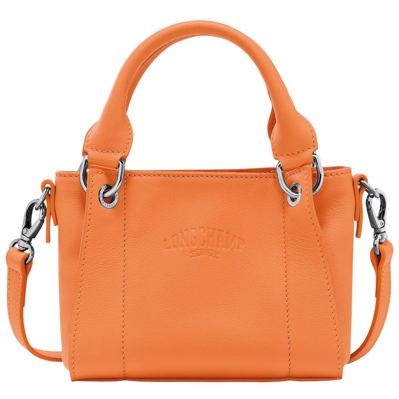 Torebka Damskie Longchamp 3D XS Leather Pomarańczowe | PL9166FD