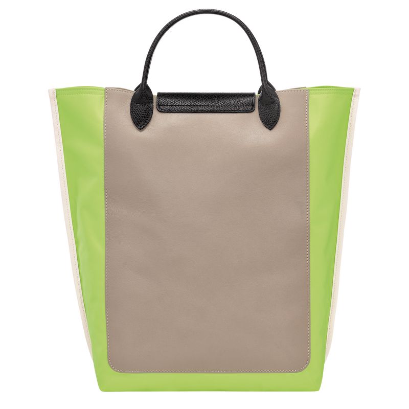 Torebka Damskie Longchamp Cabas M Tote Canvas Zielone Głęboka | PL9178MQ