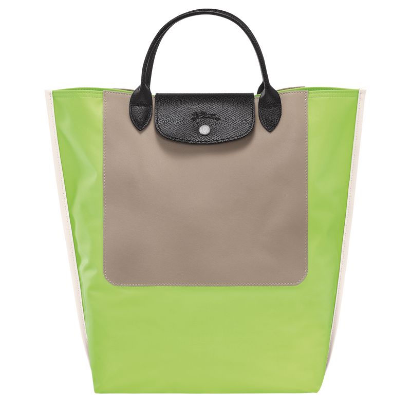 Torebka Damskie Longchamp Cabas M Tote Canvas Zielone Głęboka | PL9178MQ