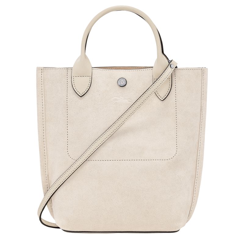 Torebka Damskie Longchamp Cabas XS Tote Leather Linen | PL9189HA