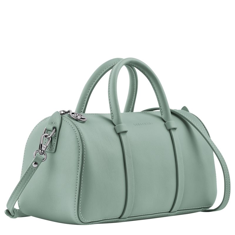 Torebka Damskie Longchamp Daylong M Leather Celadon | PL9138GS