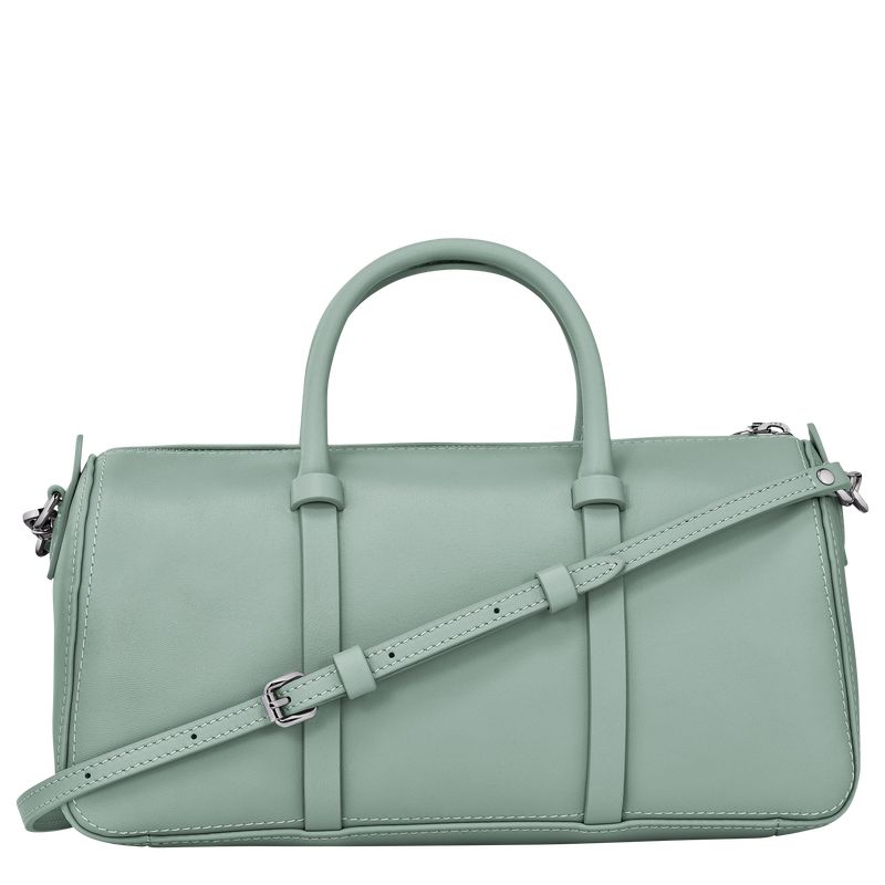 Torebka Damskie Longchamp Daylong M Leather Celadon | PL9138GS