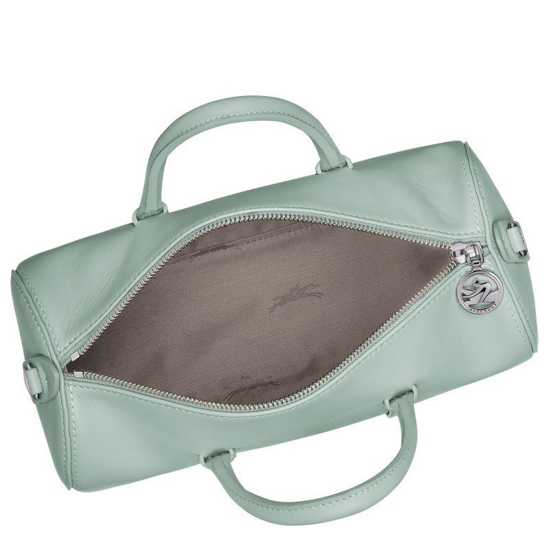 Torebka Damskie Longchamp Daylong M Leather Celadon | PL9138GS