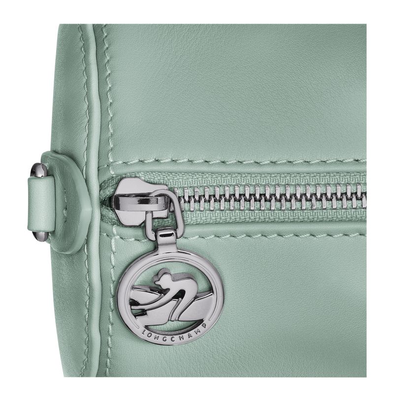 Torebka Damskie Longchamp Daylong M Leather Celadon | PL9138GS