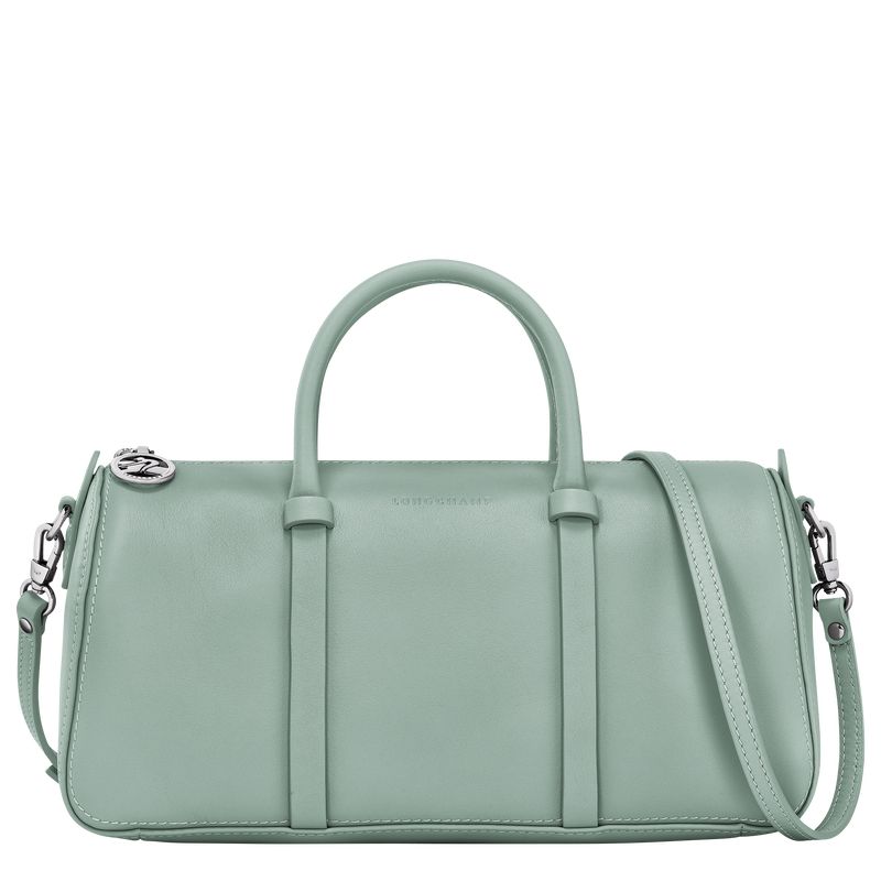 Torebka Damskie Longchamp Daylong M Leather Celadon | PL9138GS