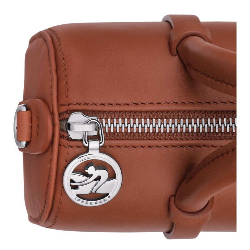 Torebka Damskie Longchamp Daylong S Leather Cognac | PL9132XY