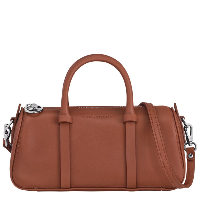 Torebka Damskie Longchamp Daylong S Leather Cognac | PL9132XY