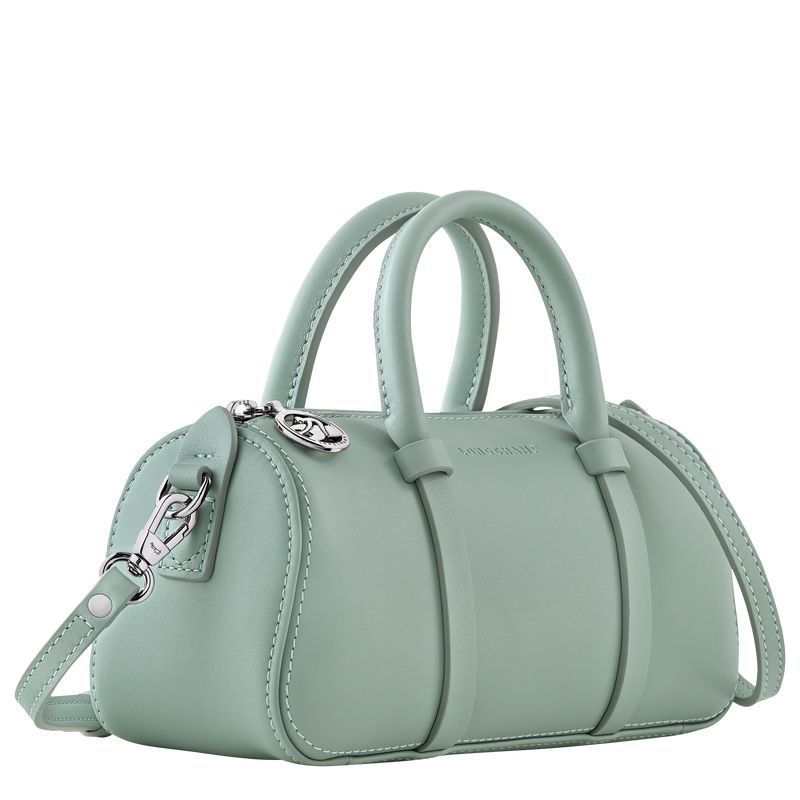 Torebka Damskie Longchamp Daylong S Leather Celadon | PL9131CT