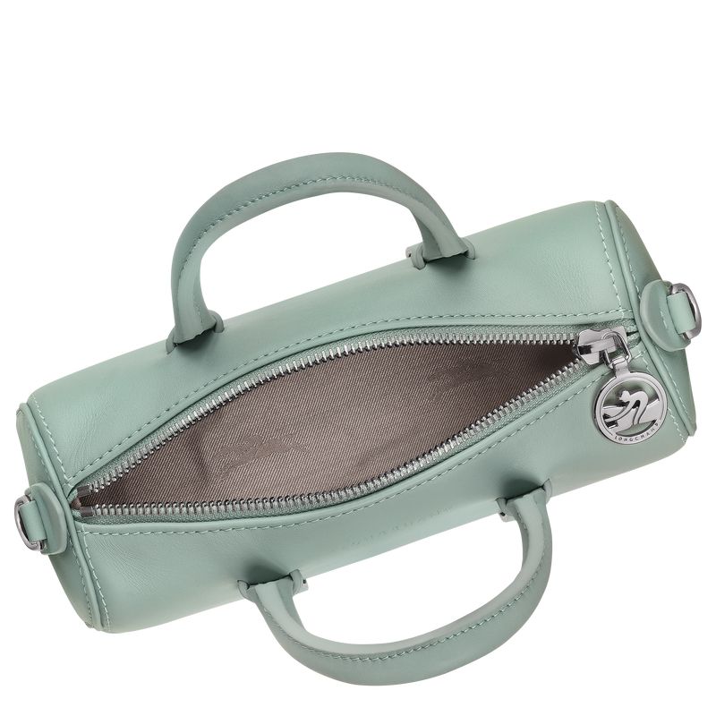 Torebka Damskie Longchamp Daylong S Leather Celadon | PL9131CT