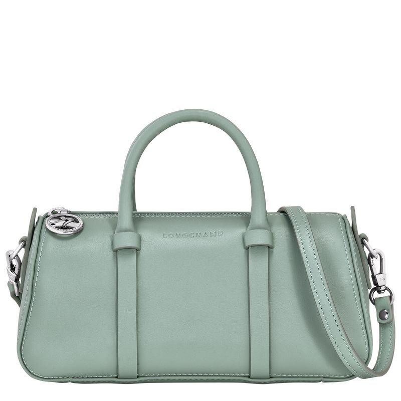 Torebka Damskie Longchamp Daylong S Leather Celadon | PL9131CT