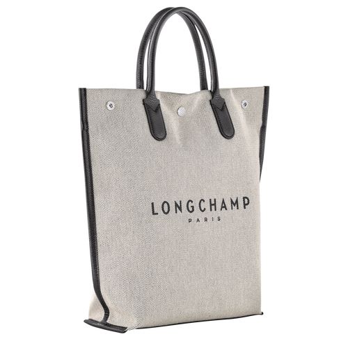 Torebka Damskie Longchamp Essential M Tote Canvas Ecru | PL9039PJ