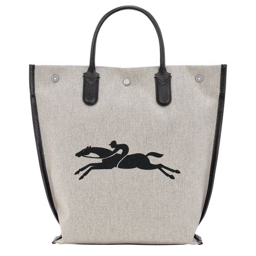 Torebka Damskie Longchamp Essential M Tote Canvas Ecru | PL9039PJ