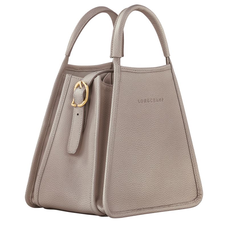 Torebka Damskie Longchamp Le FoulonnÉ S Leather Turtledove | PL9164SG