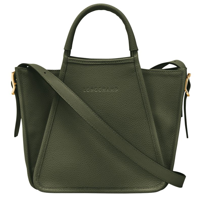 Torebka Damskie Longchamp Le FoulonnÉ S Leather Khaki | PL9163AH