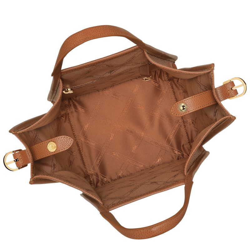 Torebka Damskie Longchamp Le FoulonnÉ S Leather Caramel | PL9160IL