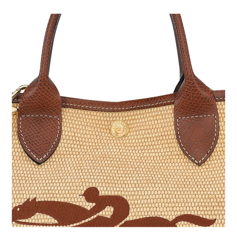 Torebka Damskie Longchamp Le Panier Pliage S Basket Canvas Brązowe | PL9250UZ