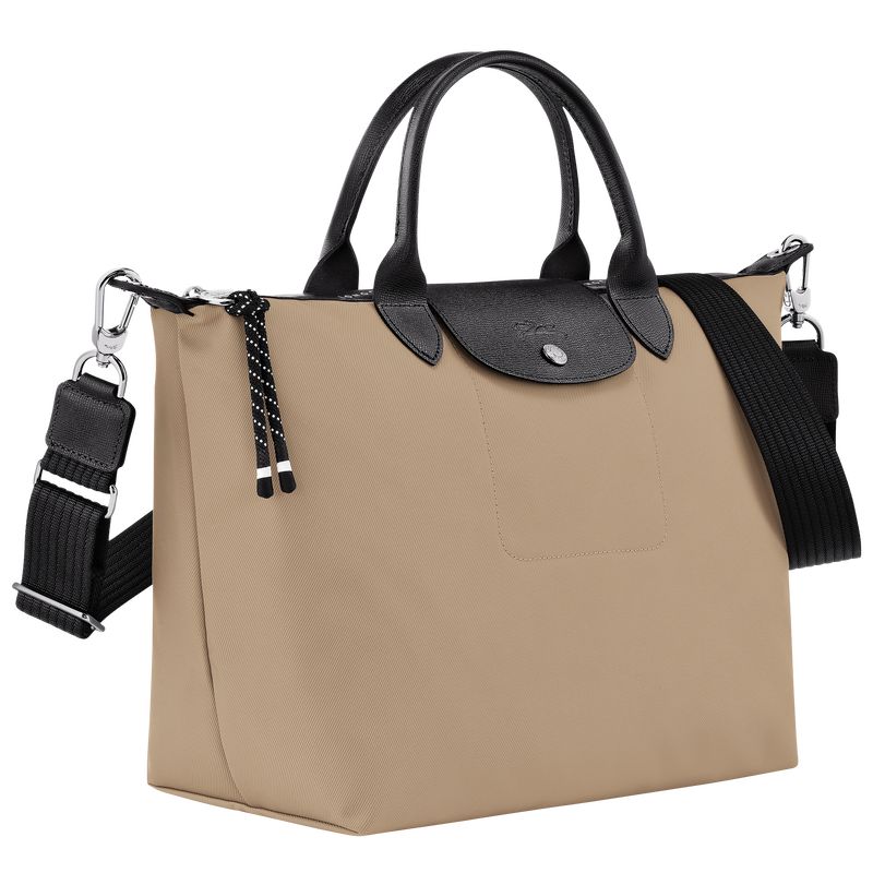 Torebka Damskie Longchamp Le Pliage Energy L Recycled canvas Clay | PL9232NW