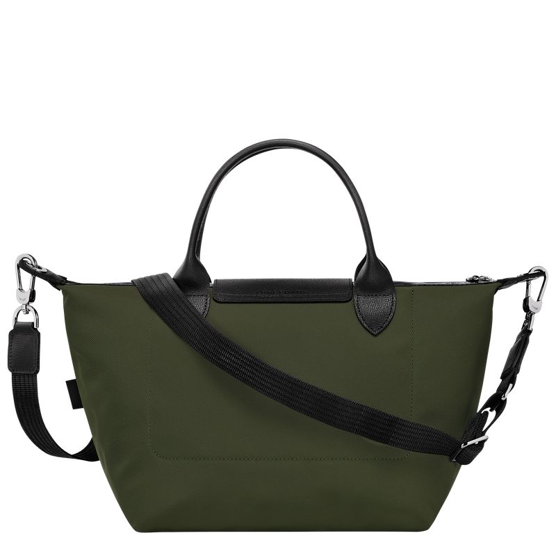 Torebka Damskie Longchamp Le Pliage Energy S Recycled canvas Khaki | PL9229NW