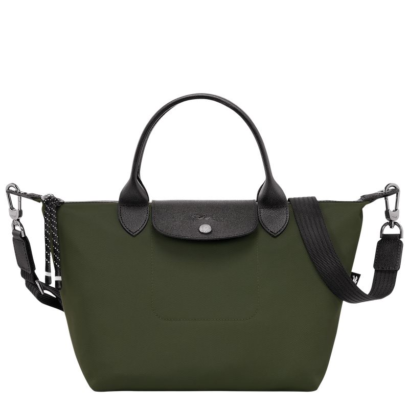 Torebka Damskie Longchamp Le Pliage Energy S Recycled canvas Khaki | PL9229NW