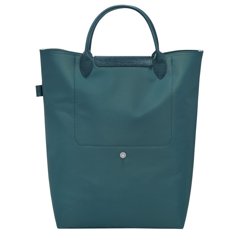 Torebka Damskie Longchamp Le Pliage Green M Tote Canvas Paw | PL9241HA