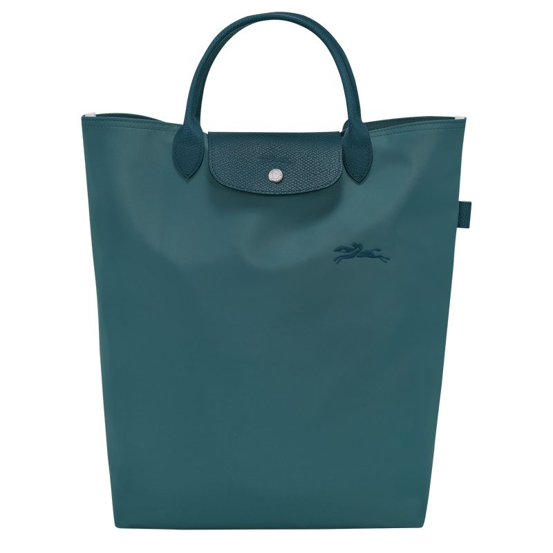 Torebka Damskie Longchamp Le Pliage Green M Tote Canvas Paw | PL9241HA