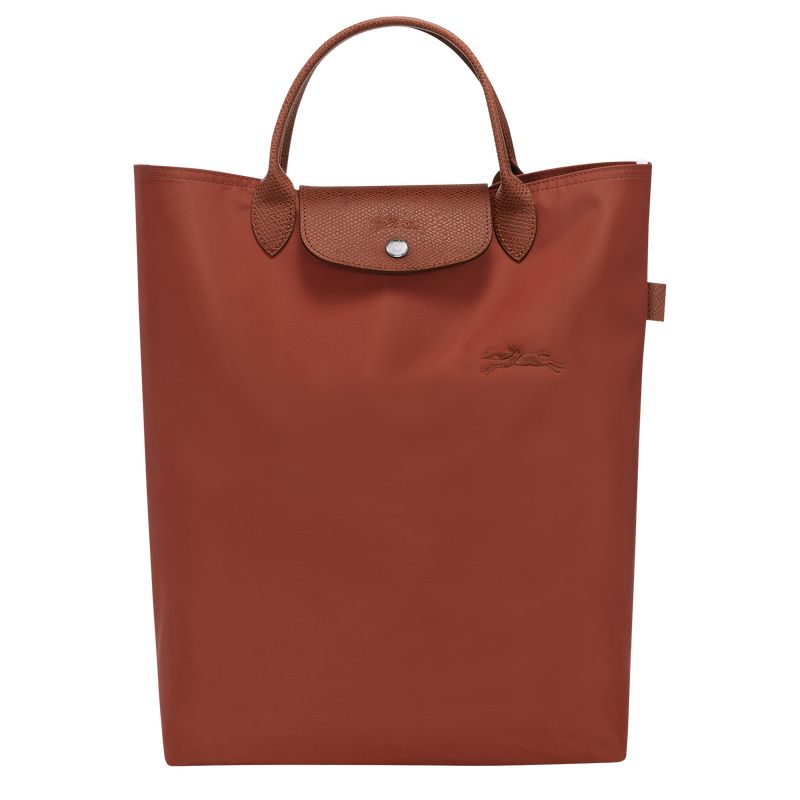 Torebka Damskie Longchamp Le Pliage Green M Tote Canvas Chestnut | PL9236XY