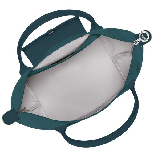 Torebka Damskie Longchamp Le Pliage Green M Recycled canvas Paw | PL9062FD