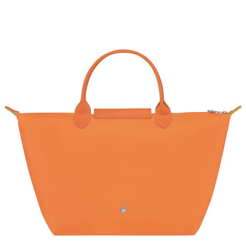 Torebka Damskie Longchamp Le Pliage Green M Recycled canvas Pomarańczowe | PL9060SG