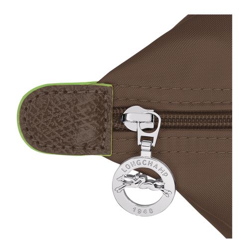 Torebka Damskie Longchamp Le Pliage Green M Recycled canvas Terra | PL9059AH