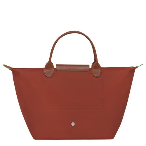 Torebka Damskie Longchamp Le Pliage Green M Recycled canvas Chestnut | PL9056IL