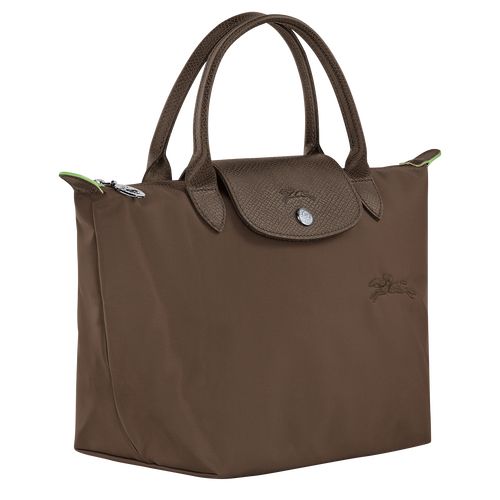 Torebka Damskie Longchamp Le Pliage Green S Recycled canvas Terra | PL9051EB