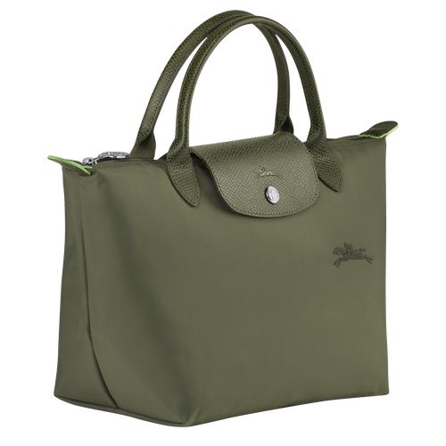 Torebka Damskie Longchamp Le Pliage Green S Recycled canvas Forest | PL9049QM