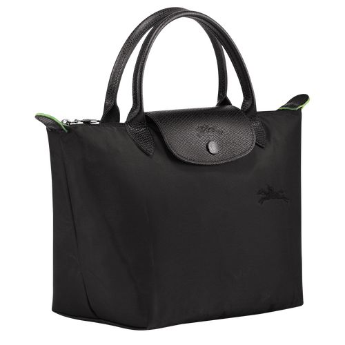 Torebka Damskie Longchamp Le Pliage Green S Recycled canvas Czarne | PL9047WN