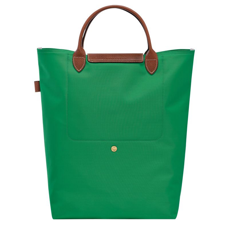 Torebka Damskie Longchamp Le Pliage Original M Tote Canvas Zielone | PL9248OK