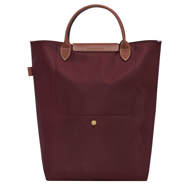 Torebka Damskie Longchamp Le Pliage Original M Tote Canvas Bordowe | PL9247PJ