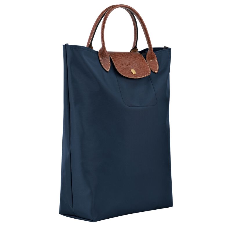 Torebka Damskie Longchamp Le Pliage Original M Tote Canvas Granatowe | PL9243FD