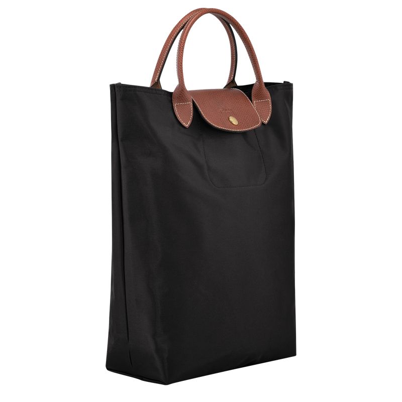 Torebka Damskie Longchamp Le Pliage Original M Tote Canvas Czarne | PL9242GS