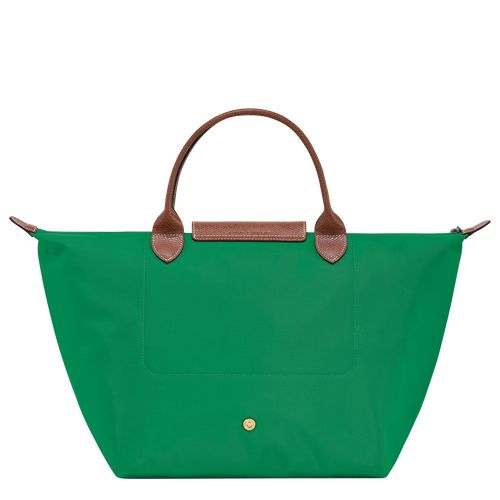 Torebka Damskie Longchamp Le Pliage Original M Recycled canvas Zielone | PL9077BE