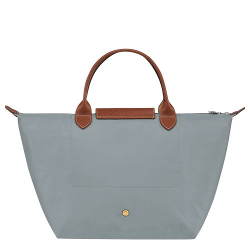 Torebka Damskie Longchamp Le Pliage Original M Recycled canvas Steel | PL9074MQ