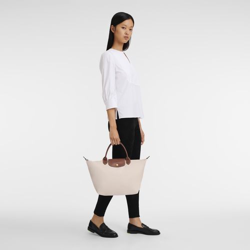 Torebka Damskie Longchamp Le Pliage Original M Recycled canvas Paper | PL9073NW