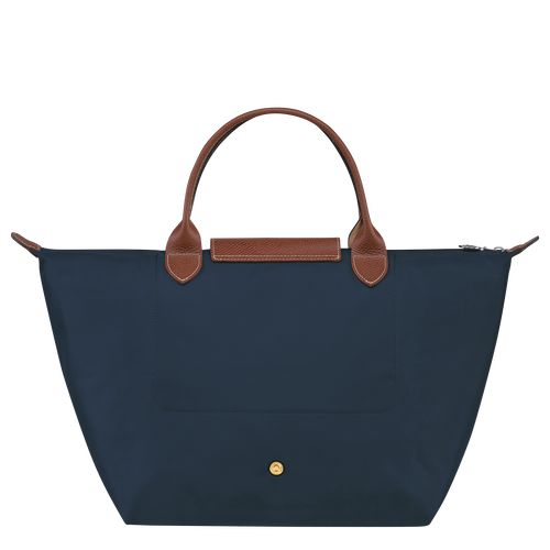 Torebka Damskie Longchamp Le Pliage Original M Recycled canvas Granatowe | PL9072BE