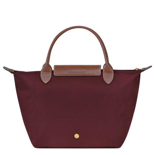 Torebka Damskie Longchamp Le Pliage Original S Recycled canvas Bordowe | PL9068ZU