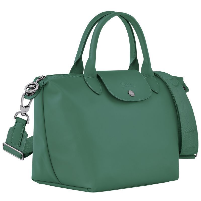 Torebka Damskie Longchamp Le Pliage Xtra S Leather Sage | PL9218FD