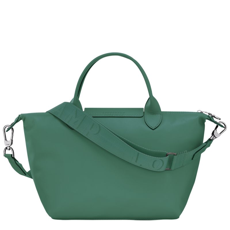 Torebka Damskie Longchamp Le Pliage Xtra S Leather Sage | PL9218FD