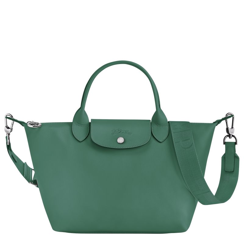 Torebka Damskie Longchamp Le Pliage Xtra S Leather Sage | PL9218FD