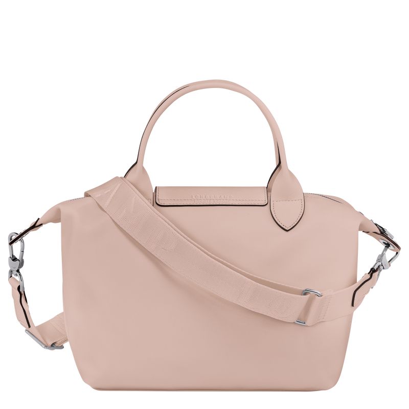 Torebka Damskie Longchamp Le Pliage Xtra S Leather Nude | PL9217DF