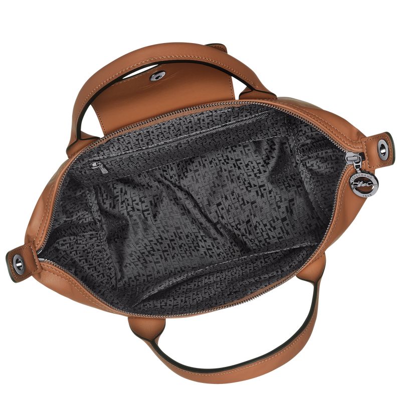 Torebka Damskie Longchamp Le Pliage Xtra S Leather Cognac | PL9216SG