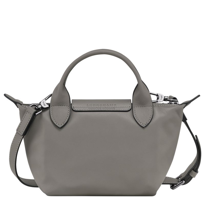 Torebka Damskie Longchamp Le Pliage Xtra XS Leather Turtledove | PL9212IL